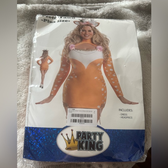 ✨Enchanted Forest Fawn 2 Piece Costume Set 🌷 - Picture 3 of 3